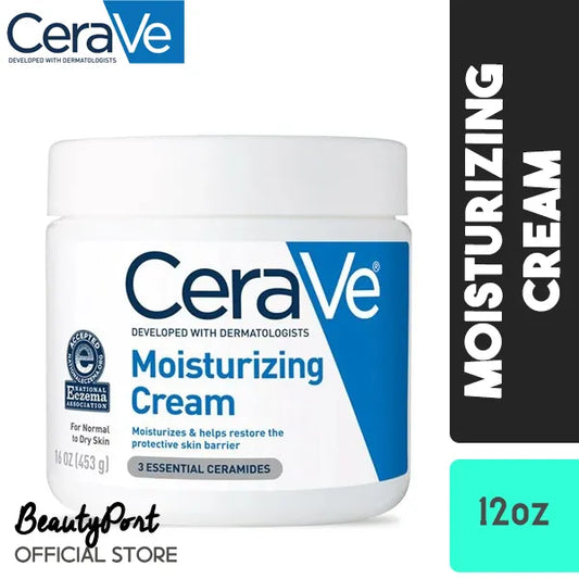(US Version) CeraVe Moisturizing Cream Face and Body Moisturizer