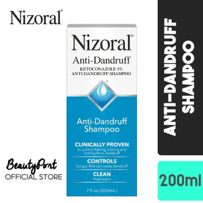 Nizoral Anti-Dandruff Shampoo with 1% Ketoconazole, Fresh Scent, 7 Fl Oz