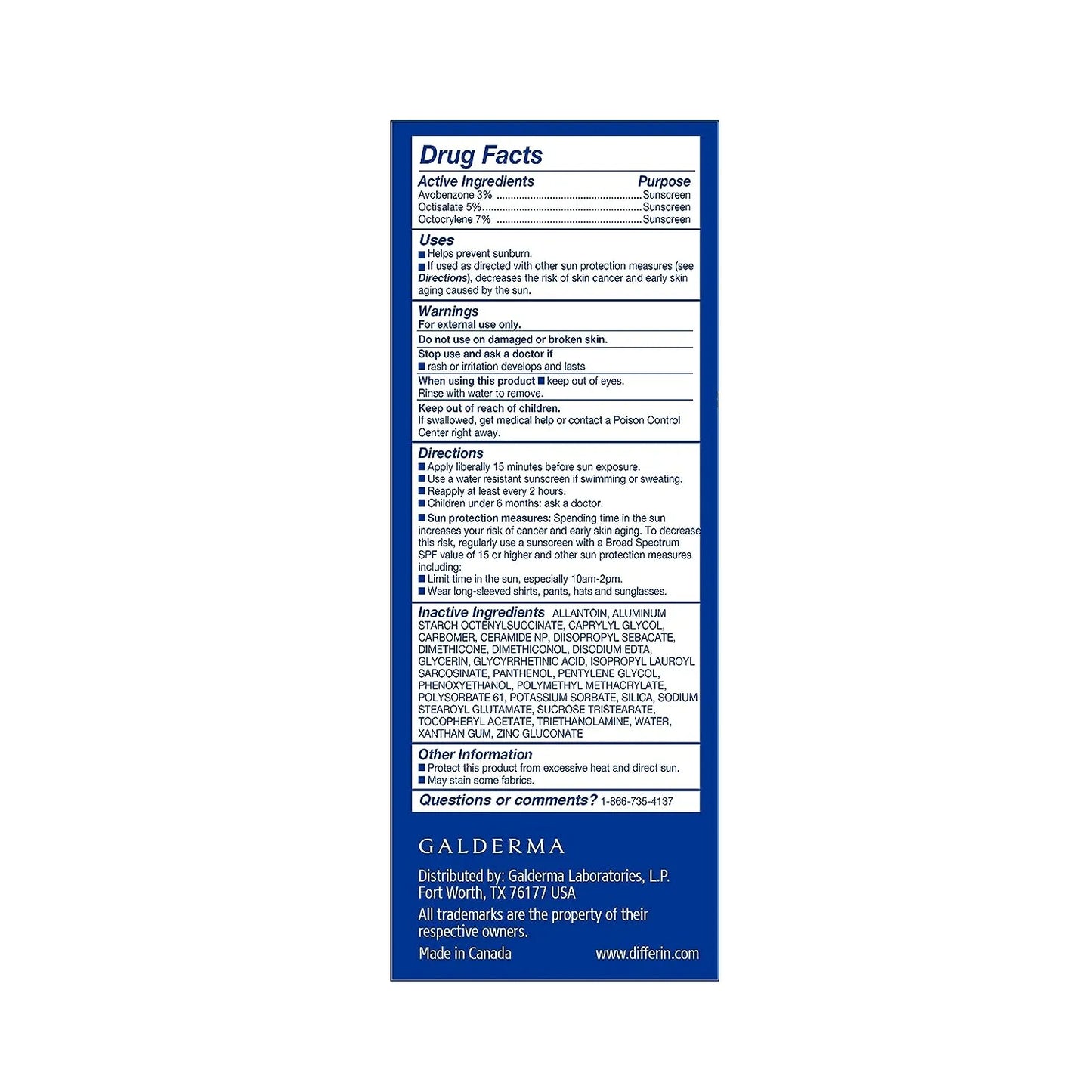 Differin Oil Absorbing Moisturizer with Sunscreen, Oil-Free, SPF 30, 4 fl oz