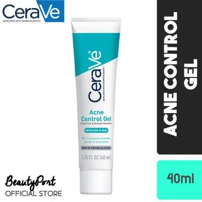 (US Version) CeraVe Salicylic Acid Acne Control Gel, Acne Treatment for Face 1 oz