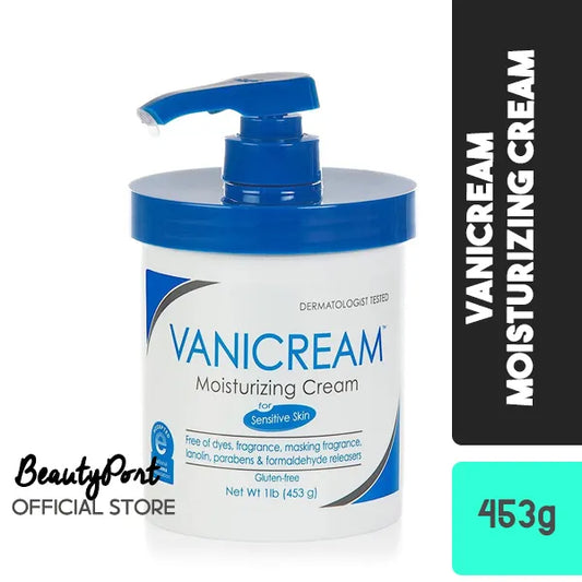 Vanicream Moisturizing Skin Cream with Pump Dispenser - 16 fl oz (1 lb) - Moisturizer Formulated Without Common Irritants for Those with Sensitive Skin
