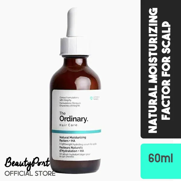 The Ordinary Multi Peptide for Hair Density  The Ordinary Natural Moisturizing Factors + HA for Scalp