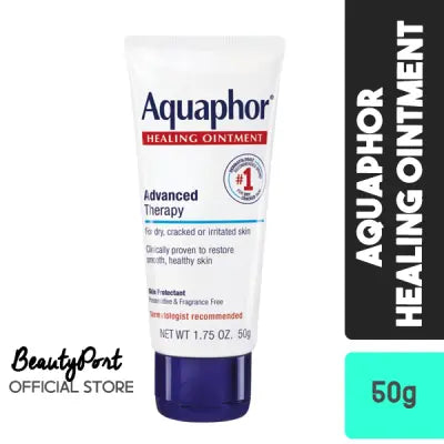 Aquaphor Healing Ointment - Travel Size Protectant for Cracked Skin - Dry Hands, Heels, Elbows, Lips