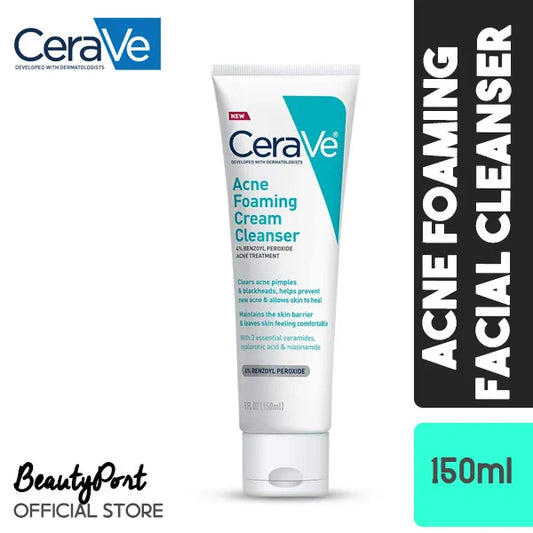 (US Version) CeraVe Acne Foaming Facial Cleanser